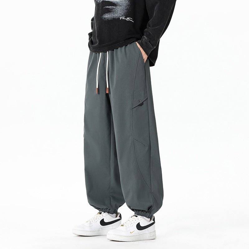 Herren Bequeme Cargo-Hose mit weiten Beinen