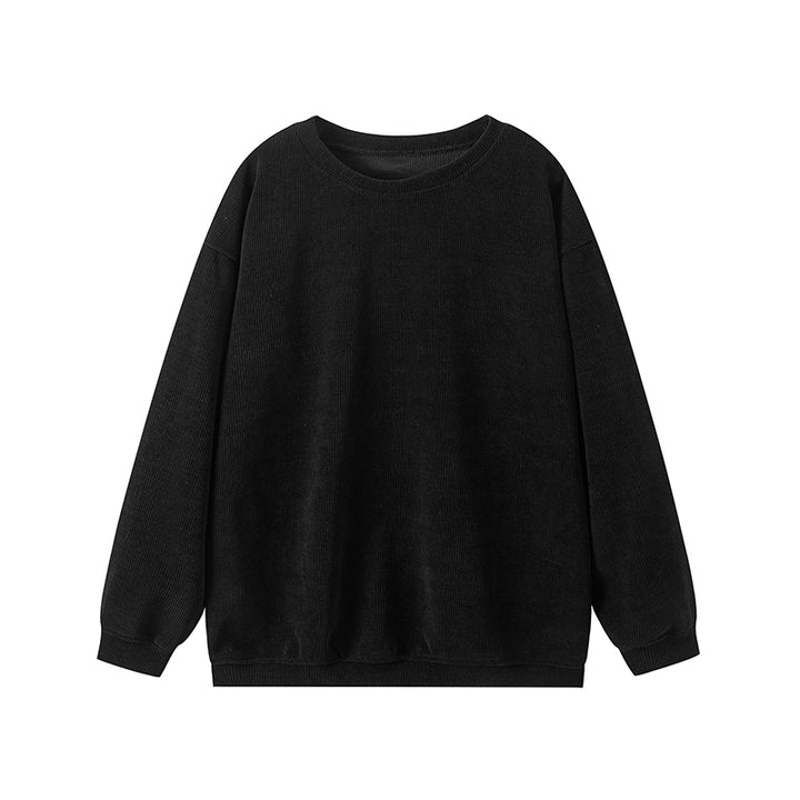 Damen Oversized Sweatshirt mit strukturiertem Design und lässigem Schnitt Drune
