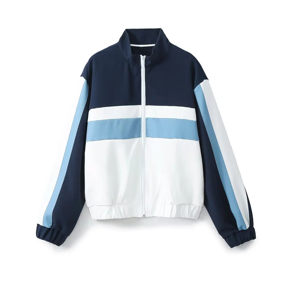 Damen nan lässige Trackpants mit geradem Bein elastischem Komfortbund Tunnelzug und seitlichen Kontraststreifen Drune