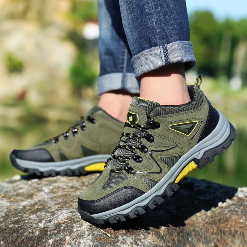 Damen Robuster Lowcut‑Trekking‑Halbschuh mit griffiger Mehrzonenprofilsohle und stoßdämpfender EVA‑Zwischensohle Drune