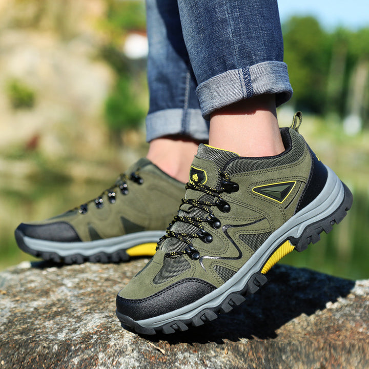 Damen Robuster Lowcut‑Trekking‑Halbschuh mit griffiger Mehrzonenprofilsohle und stoßdämpfender EVA‑Zwischensohle Drune