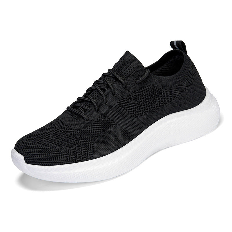 Unisex nan leichter Strick-Sneaker mit anatomischer Zehenbox, gepolsterter Fersenführung und stoßabsorbierender Leichtsohle Drune