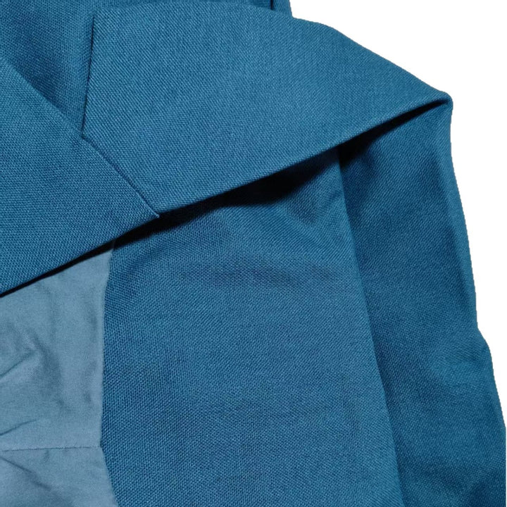 Damen Leichter Leinenblazer mit lockerer Passform und aufgesetzten Taschen Drune