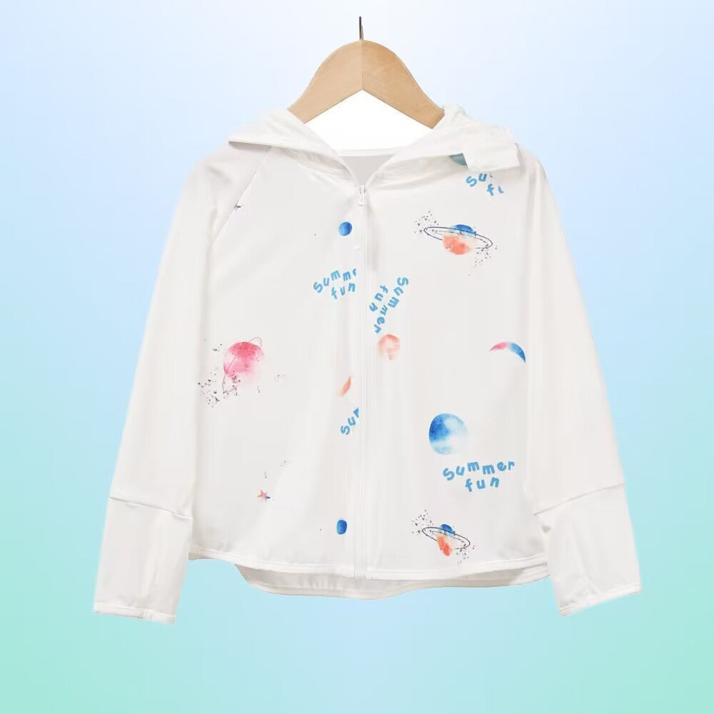 Damen atmungsaktive Sonnenschutzjacke mit Reißverschluss Drune
