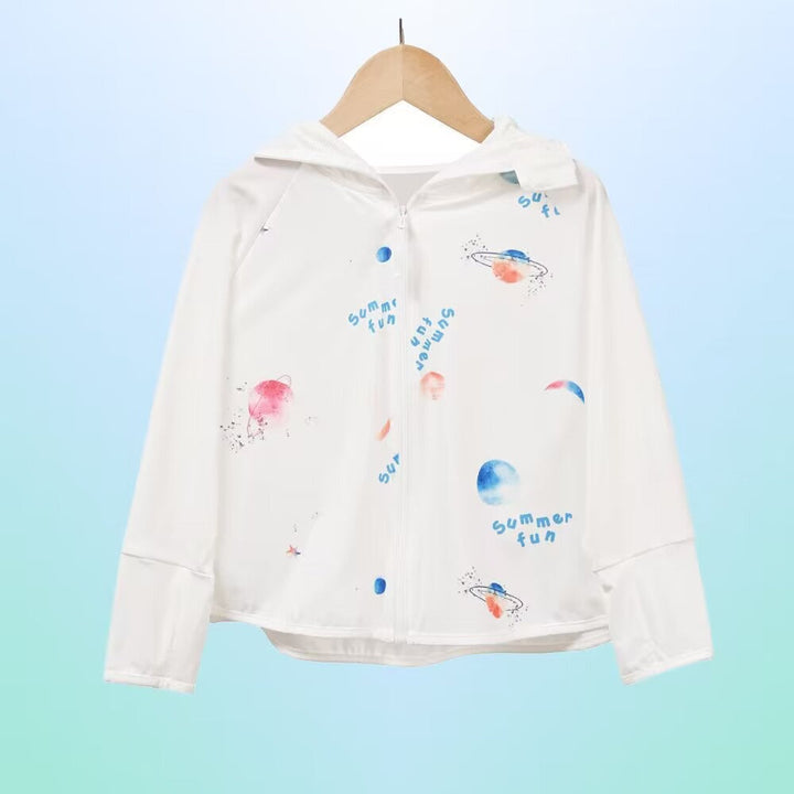Damen atmungsaktive Sonnenschutzjacke mit Reißverschluss Drune
