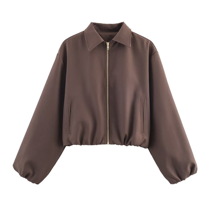 Damen cropped Übergangsjacke Drune