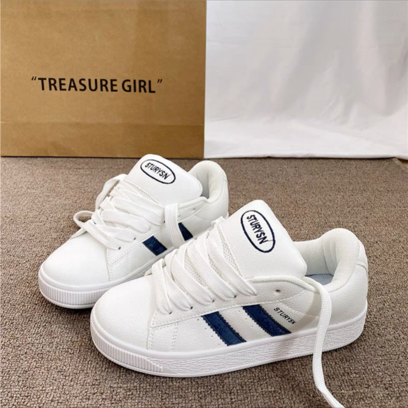 Damen Sneakers im sportlichen Design mit verstärktem Halt und atmungsaktiver Oberflächenstruktur Drune