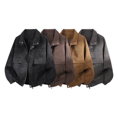 Damen Modische Oversize-Jacke Drune