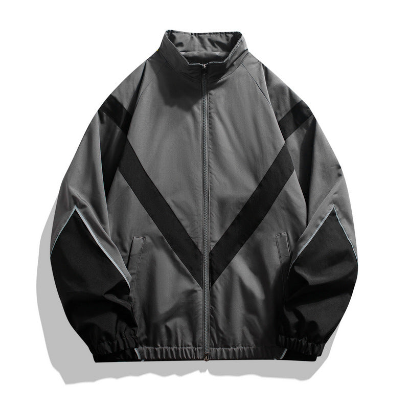 Herren Sportliche Übergangsjacke mit hohem Kragen Drune 1788241614