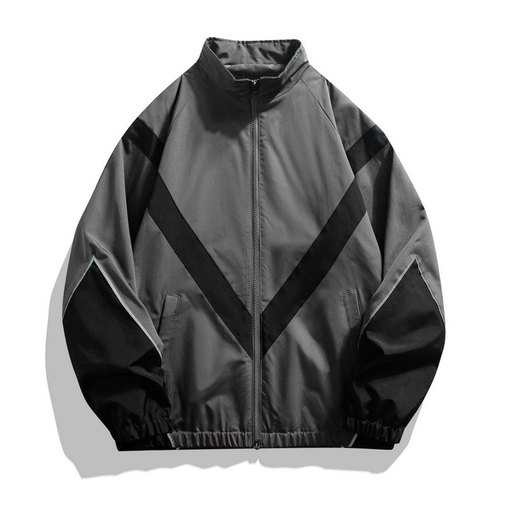 Herren Sportliche Übergangsjacke mit hohem Kragen Drune 1788241614