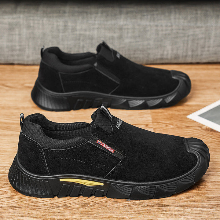 Damen Modische Slip-On Sneakers mit flexibler Sohle und atmungsaktivem Obermaterial Drune