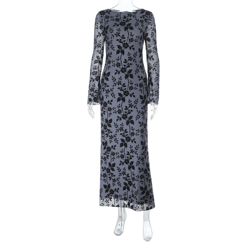 Damen elegantes und figurbetontes Abendkleid Drune