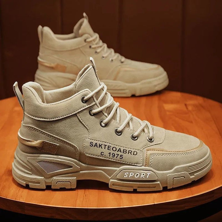 Herren Sportliche High-Top Sneakers mit robustem Profil Drune
