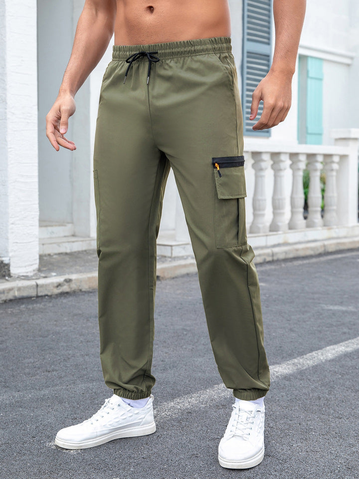 Herren Multifunktionale Freizeit-Cargohose Drune