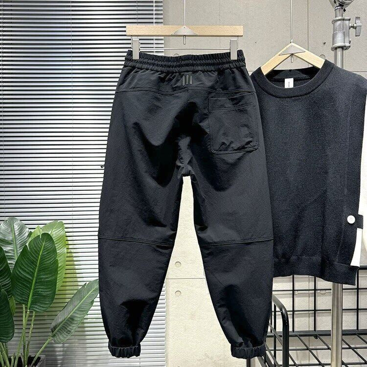 Herren Bequeme Sporthose mit Seitentaschen Drune