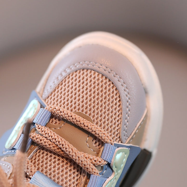 Damen Gepolsterte Freizeit‑Sneaker mit Mesh‑Einsätzen und dämpfender Plateausohle Drune
