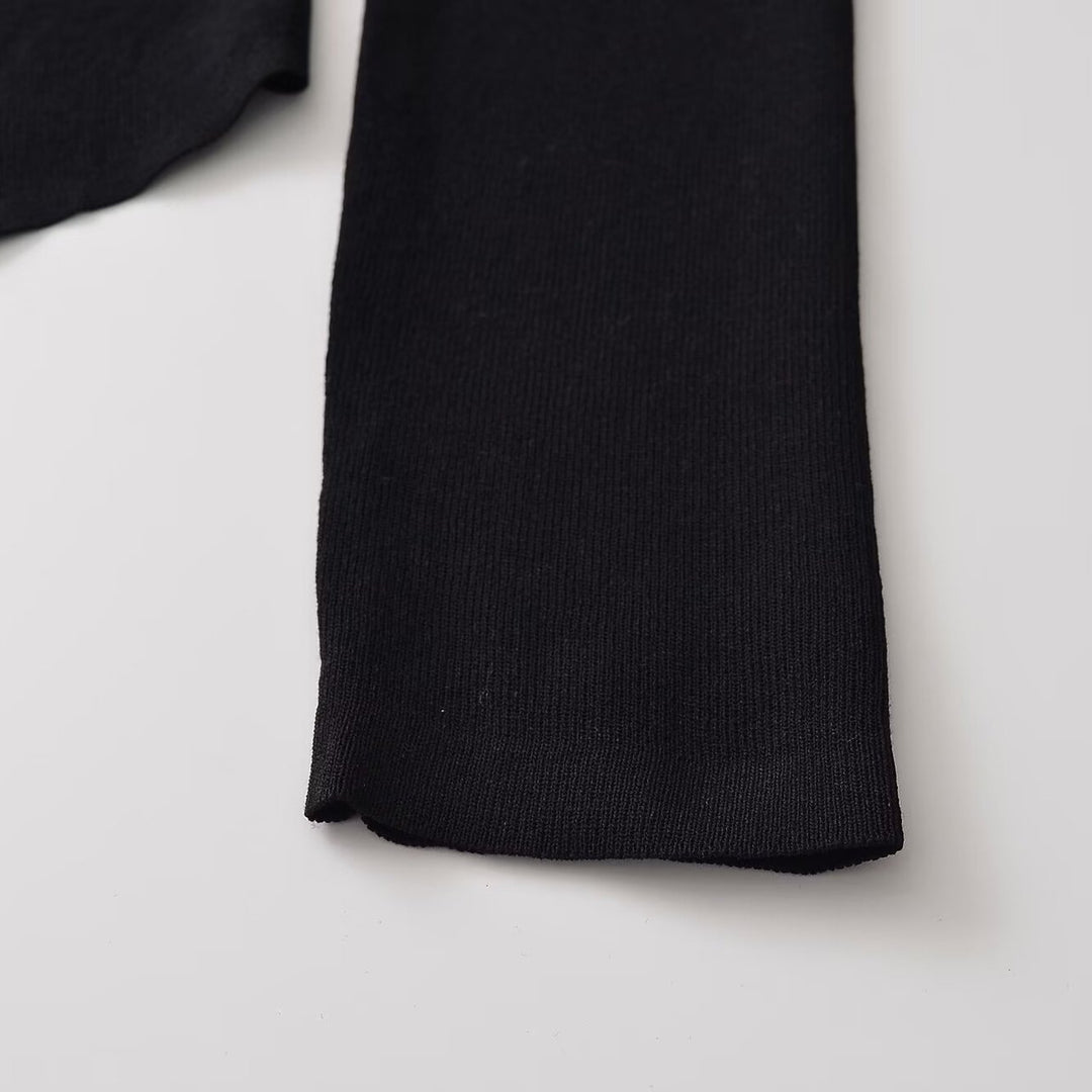 Damen Figurbetonte Rüschenbluse mit goldfarbenen Zierknöpfen und asymmetrischem Peplum Drune