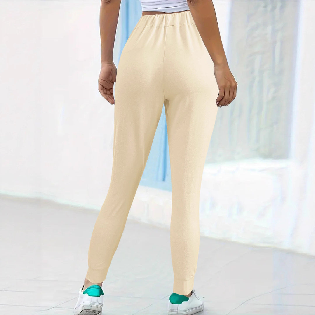 Damen Bequeme Freizeit-Jogginghose Drune