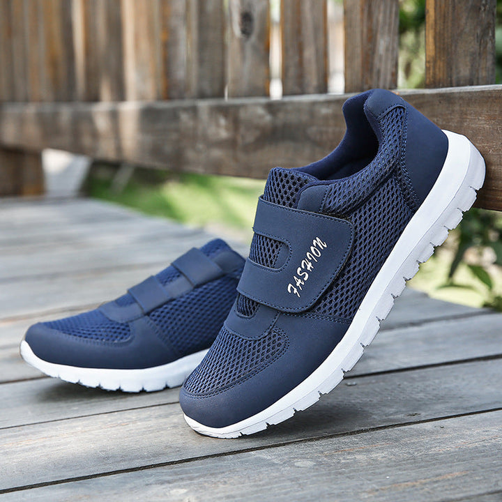Damen Atmungsaktive und flexible Sneakers mit praktischem Klettverschluss Drune