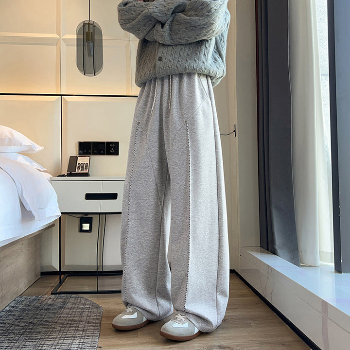 Damen Elegante und Bequeme Palazzo-Hose