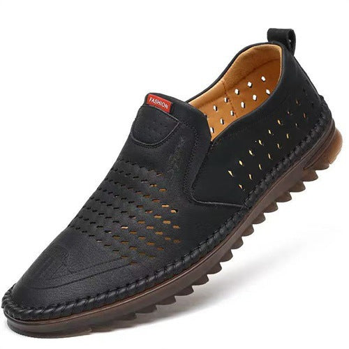 Herren Bequeme Slip-On Mokassins Drune