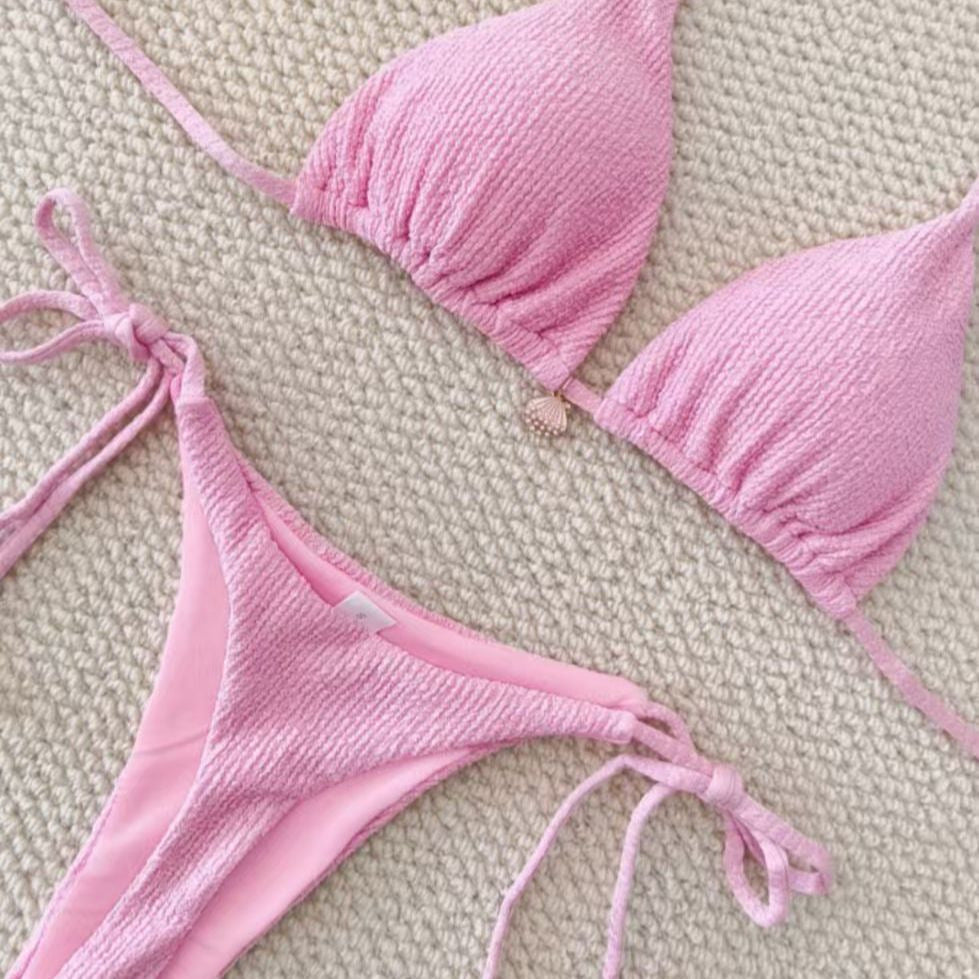 Damen Triangel-Bikini mit raffinierten Details Drune