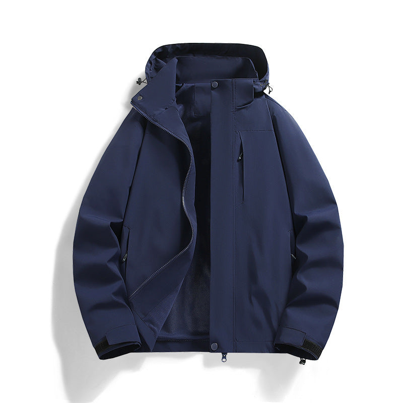 Herren Technische Outdoorjacke mit wasserdichtem Design Drune