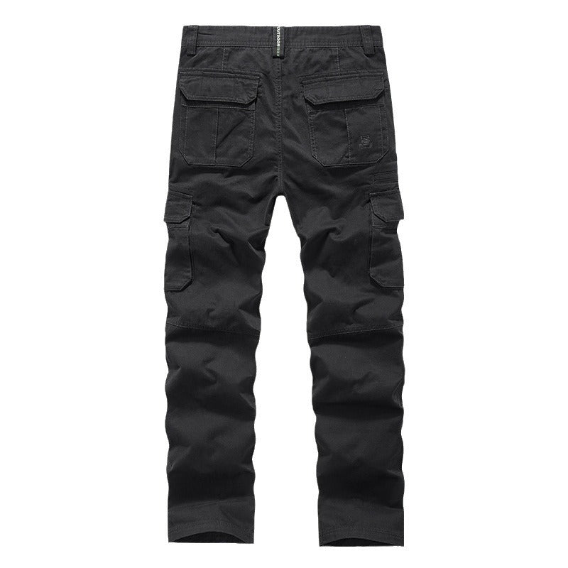 Herren Robust geschnittene Cargohose mit verstärkten Knien und Mehrfach-Taschen Drune