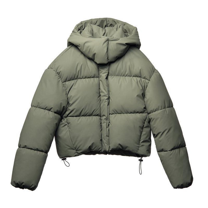 Drune | Damen Hoodie Pufferjacke