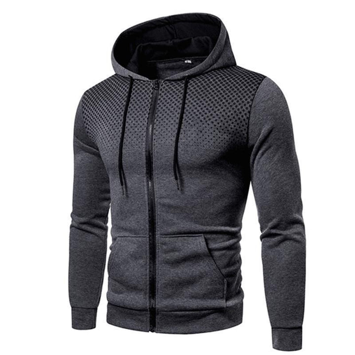 Herren Sportlicher Kapuzenpullover mit stylischem Grafikdesign Drune