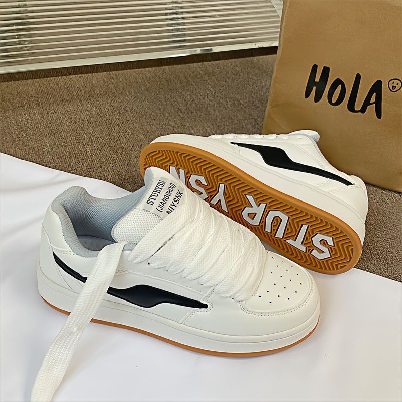 Damen Sportliche Sneakers in modischem Retro-Look mit speziellen Akzenten Drune