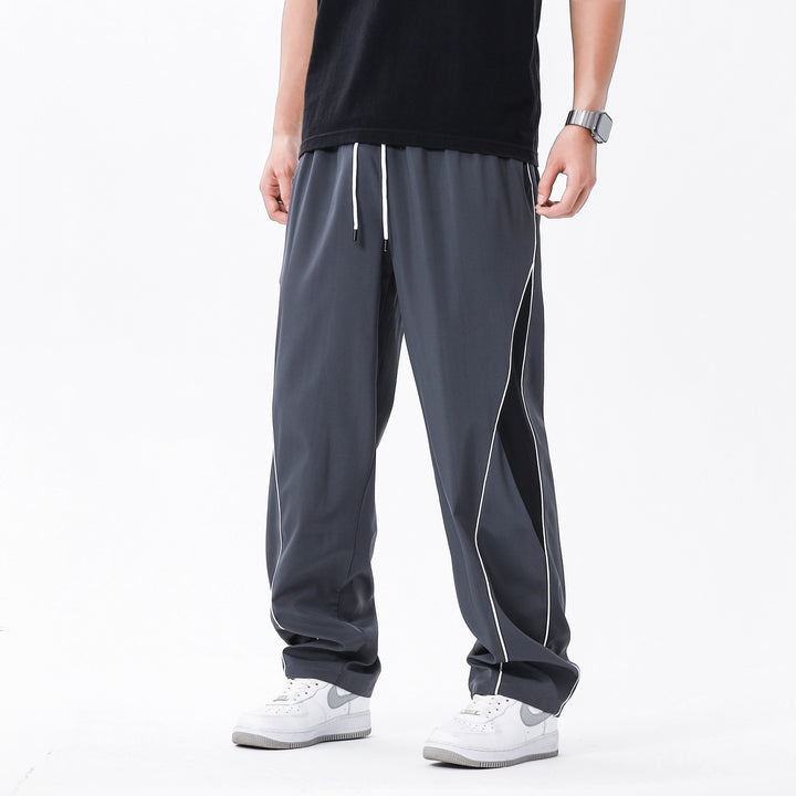 Herren Sportliche Trainingshose mit elastischem Bund Drune