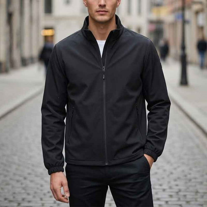 Herren Atmungsaktive Übergangsjacke mit praktischem Stehkragen Drune