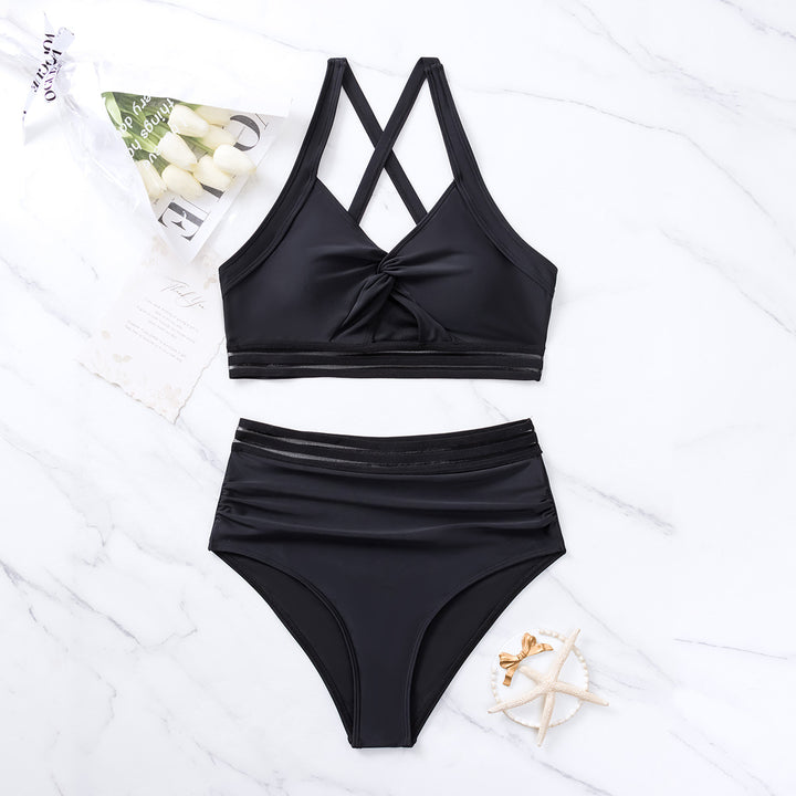 Damen Sportlicher Bikini mit raffinierten Cut-Out Details Drune