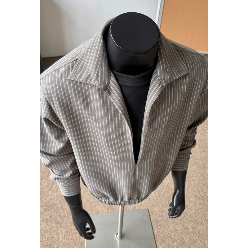 Herren Modische und lässige Oberjacke Drune