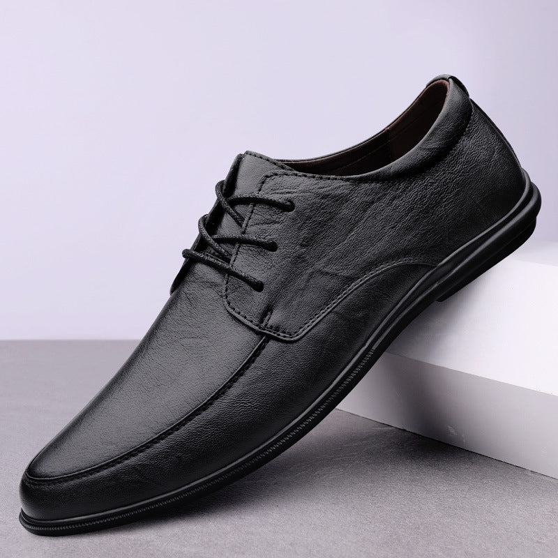 Herren Eleganter Derby-inspirierter Schnürschuh mit schlanker Leiste und flexibler Laufsohle Drune