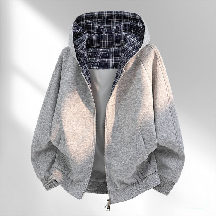 Damen Stylische Kapuzenjacke Drune