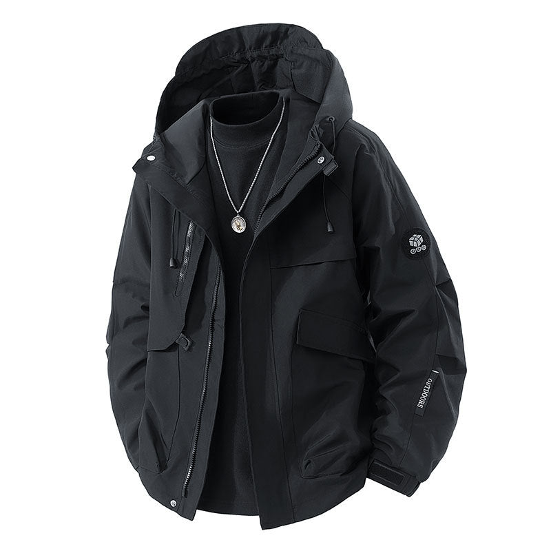 Herren Hochfunktionale Outdoor-Jacke Drune