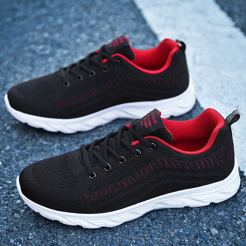 Unisex atmungsaktive leichte Strick-Sneaker mit dämpfender EVA-Sohle Drune