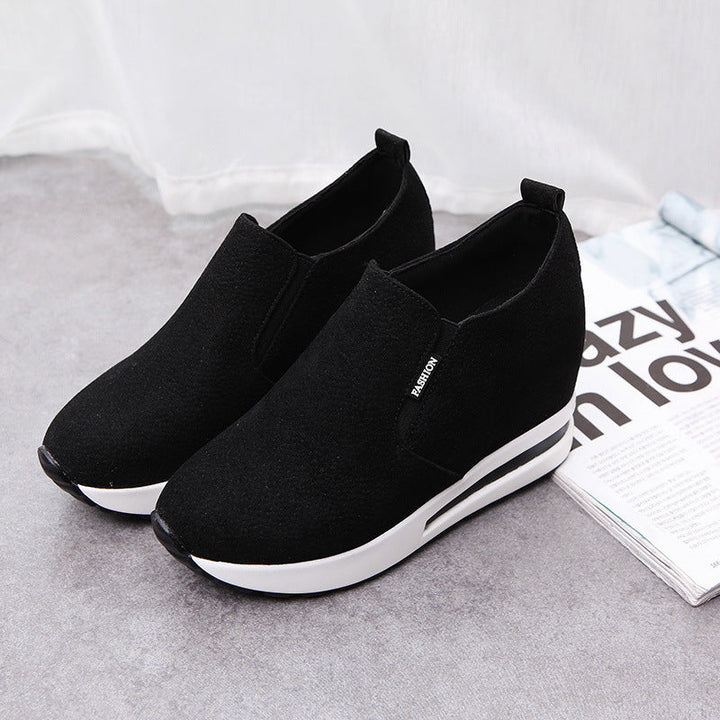 Damen Sportliche Wedge Sneakers Drune