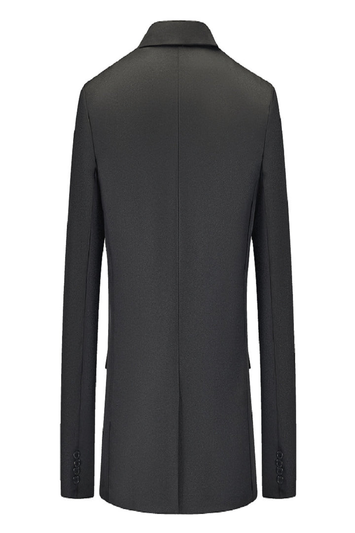 Herren eleganter Blazer mit strukturiertem Design und feinen Details Drune