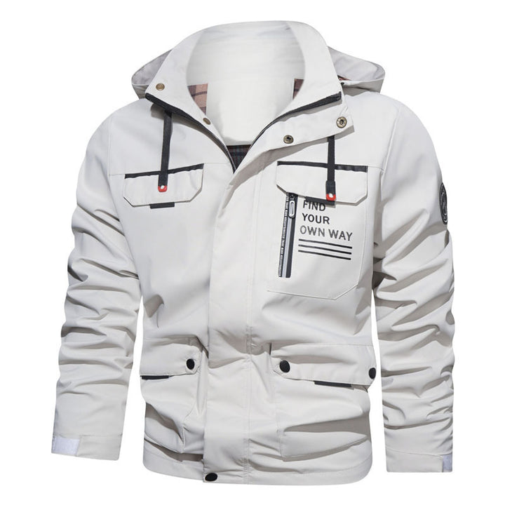 Herren Technische Outdoorjacke mit praktischen Taschen Drune