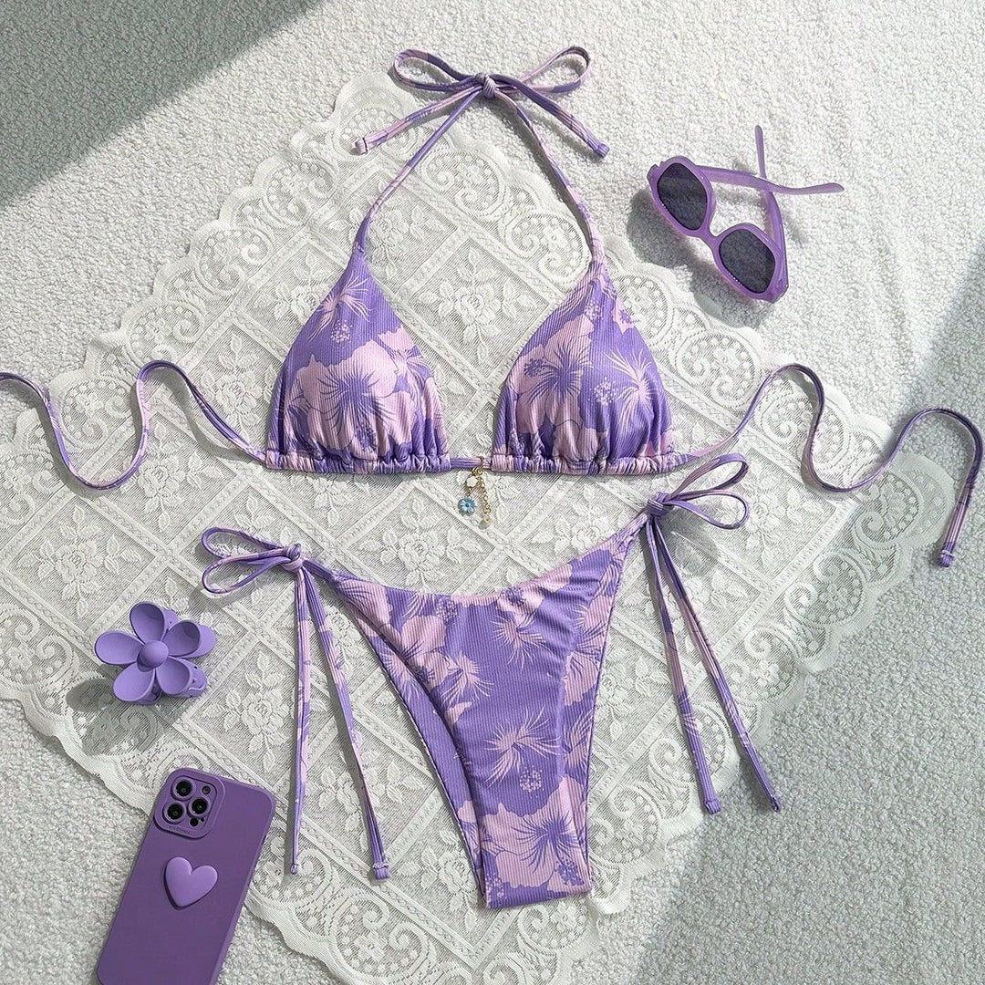 Damen Triangel-Bikini mit nachhaltiger Stoffkombination Drune