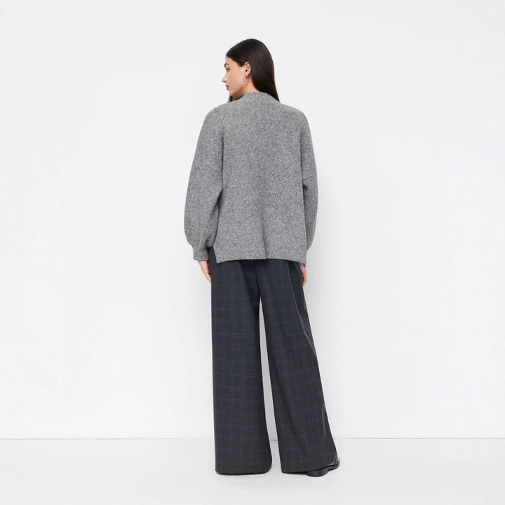Damen Bequemer Oversized Pullover Drune