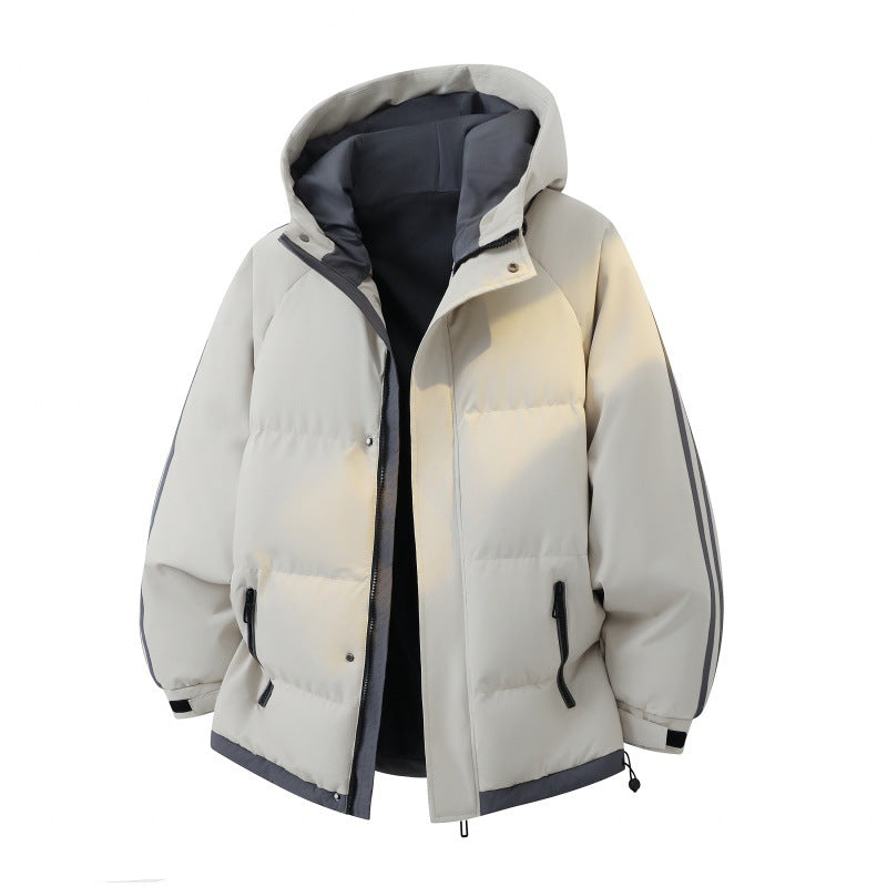 Herren Warm gefütterte Steppjacke Drune