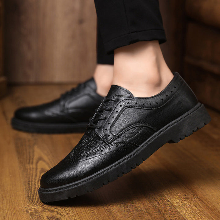 Herren Schnürschuhe aus hochwertigem Leder mit komfortabler Einlegesohle Drune