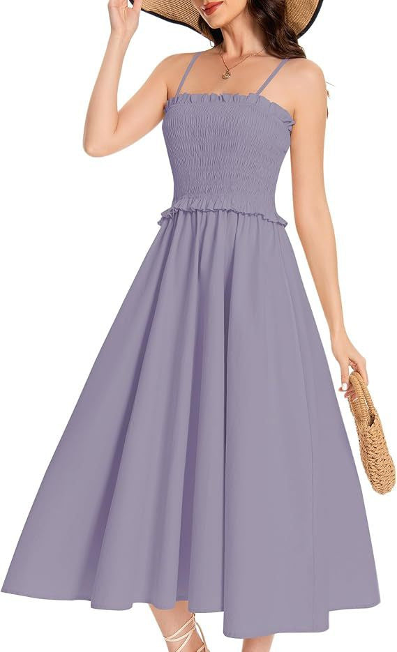 Damen Maxikleid mit schmeichelhaftem Taillendesign Drune