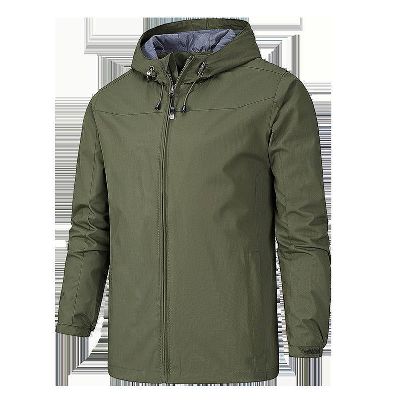 Herren Freizeitjacke mit verstellbarer Kapuze Drune 1787797384