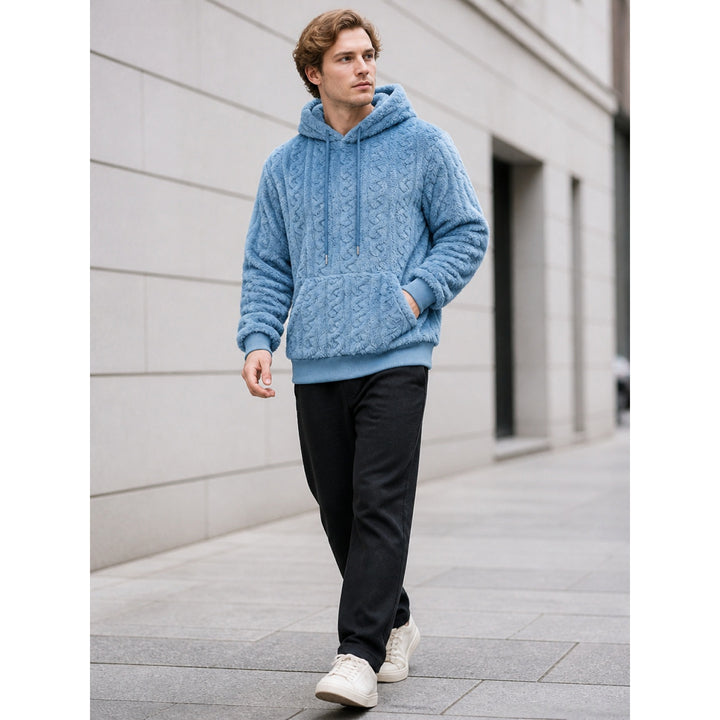 Herren Gemütlicher Kapuzenpullover Drune
