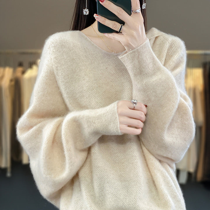 Damen Kuscheliger Rollkragenpullover Drune